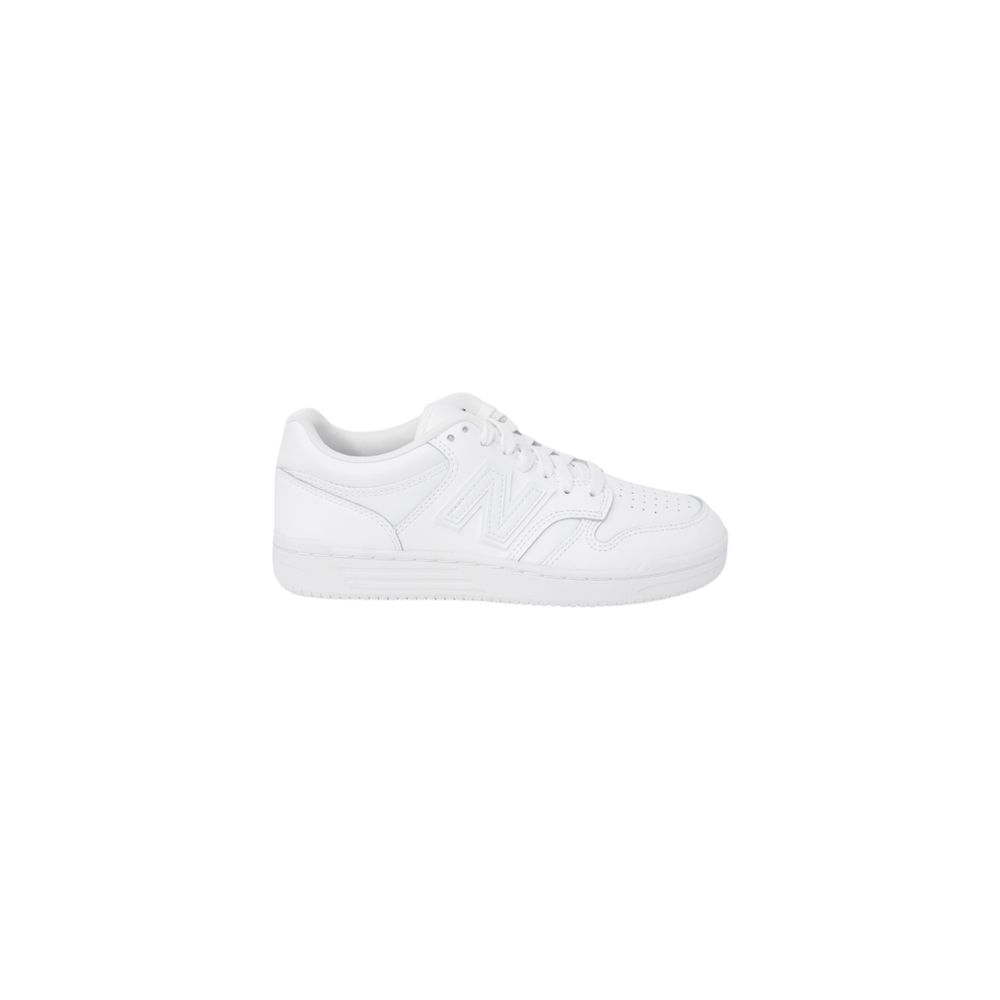 Vit lädersneaker