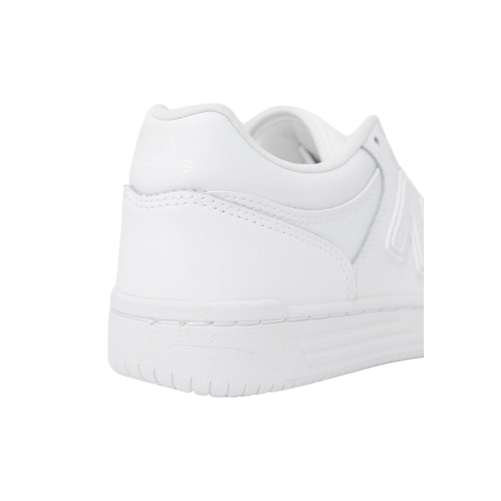 Vit lädersneaker