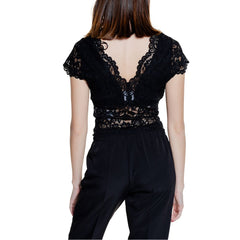 Morgan De Toi Black Polyamide Top