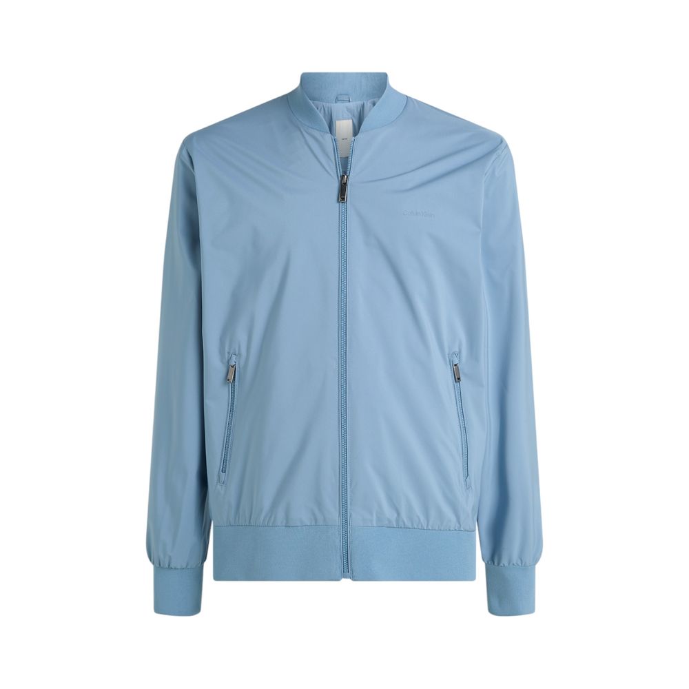 Lyseblå jakker og kåper i resirkulert polyester