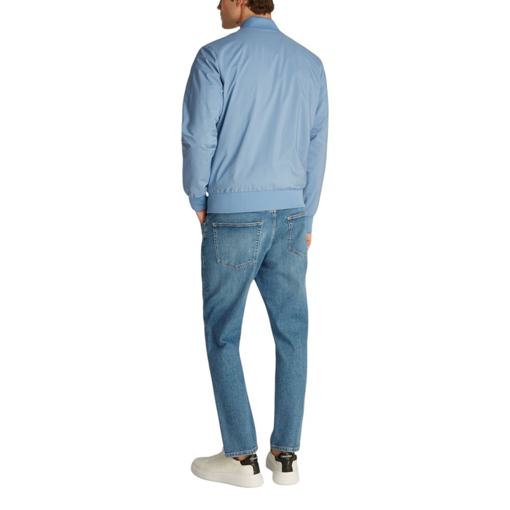 Lyseblå jakker og kåper i resirkulert polyester