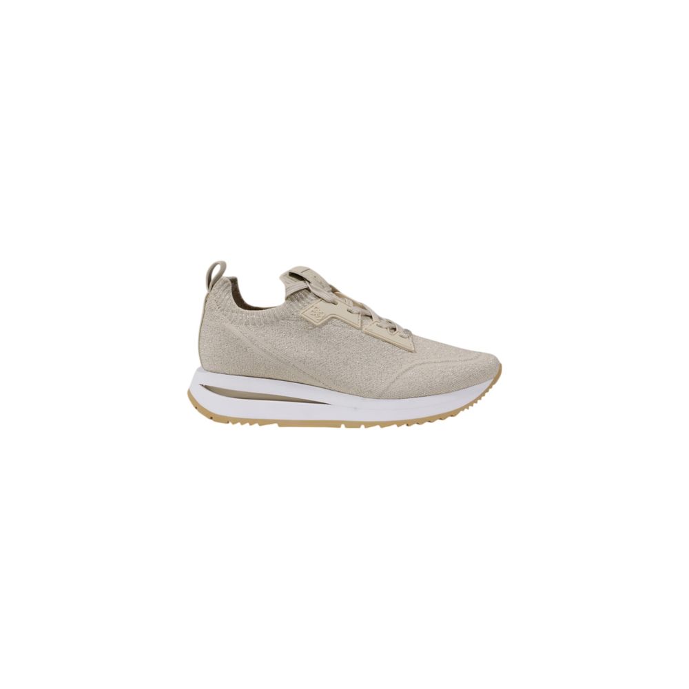 Beige polyestersneaker