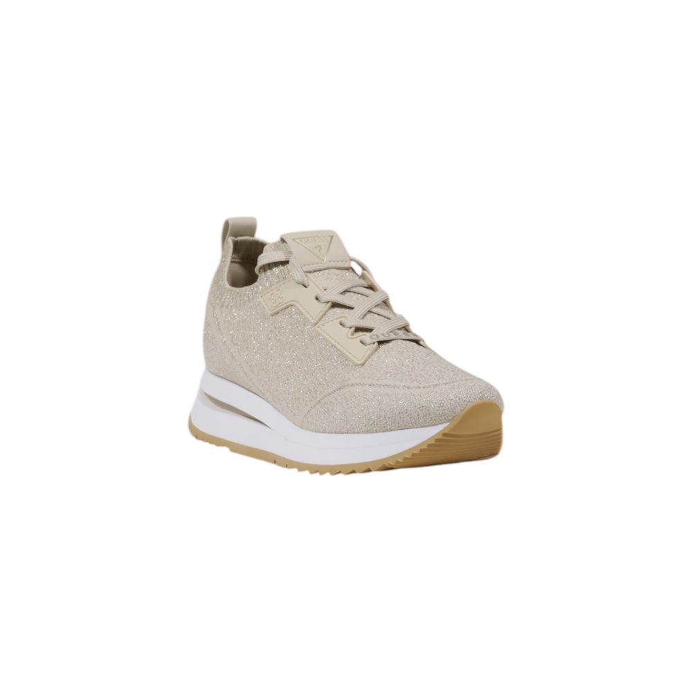 Beige polyestersneaker