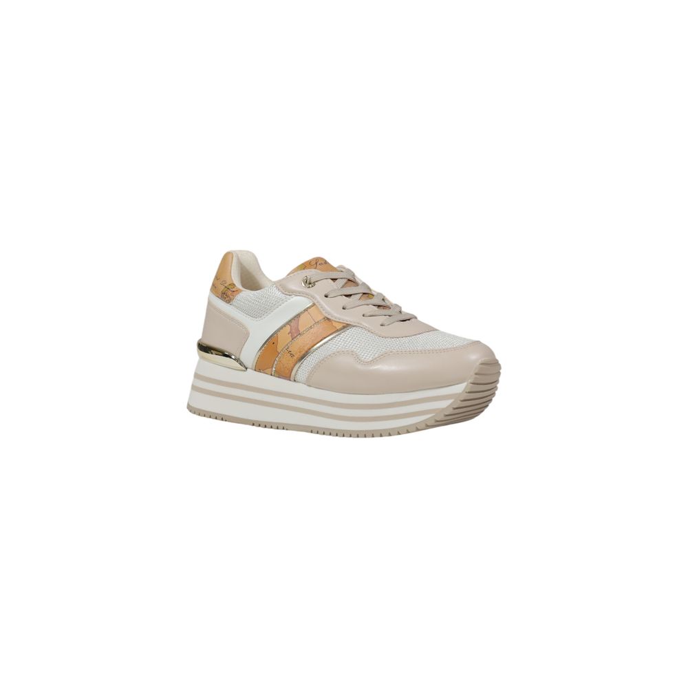 Beige polyetylen-sneaker
