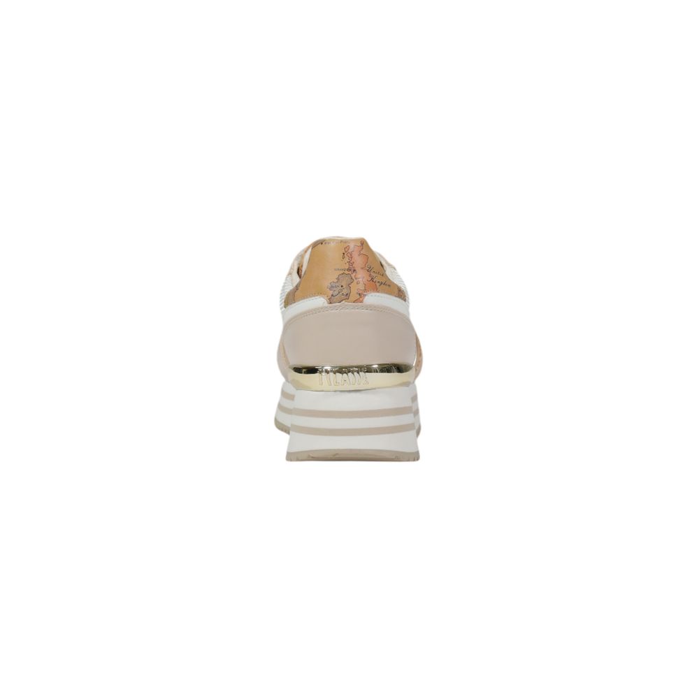 Beige polyetylen-sneaker