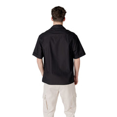 Antony Morato Black Lyocell Shortsleeve Shirt