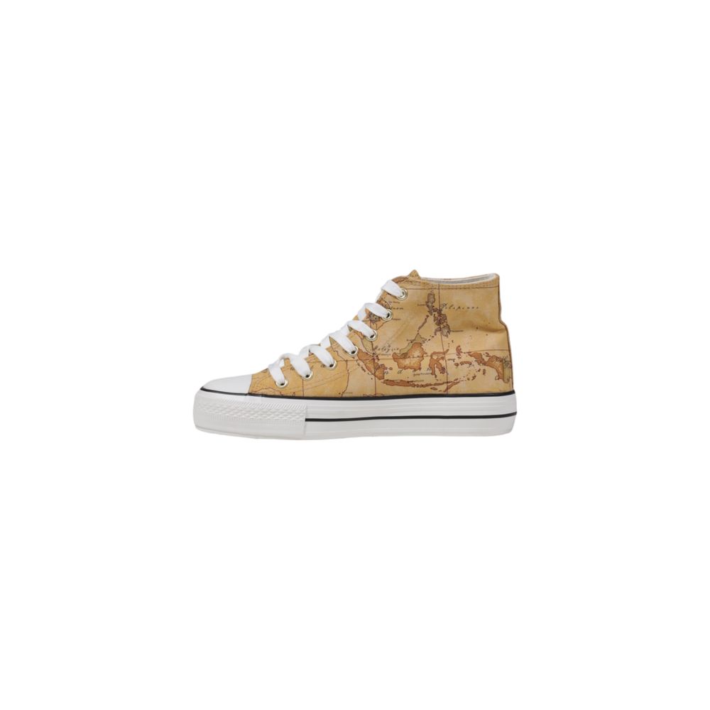 Beige tygsneaker