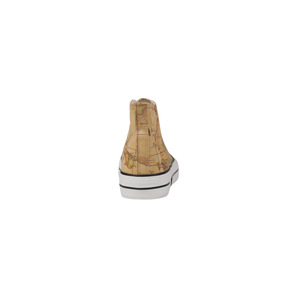 Beige tygsneaker
