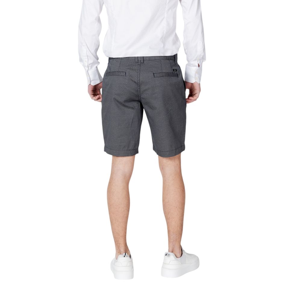 Blå bomullsshorts