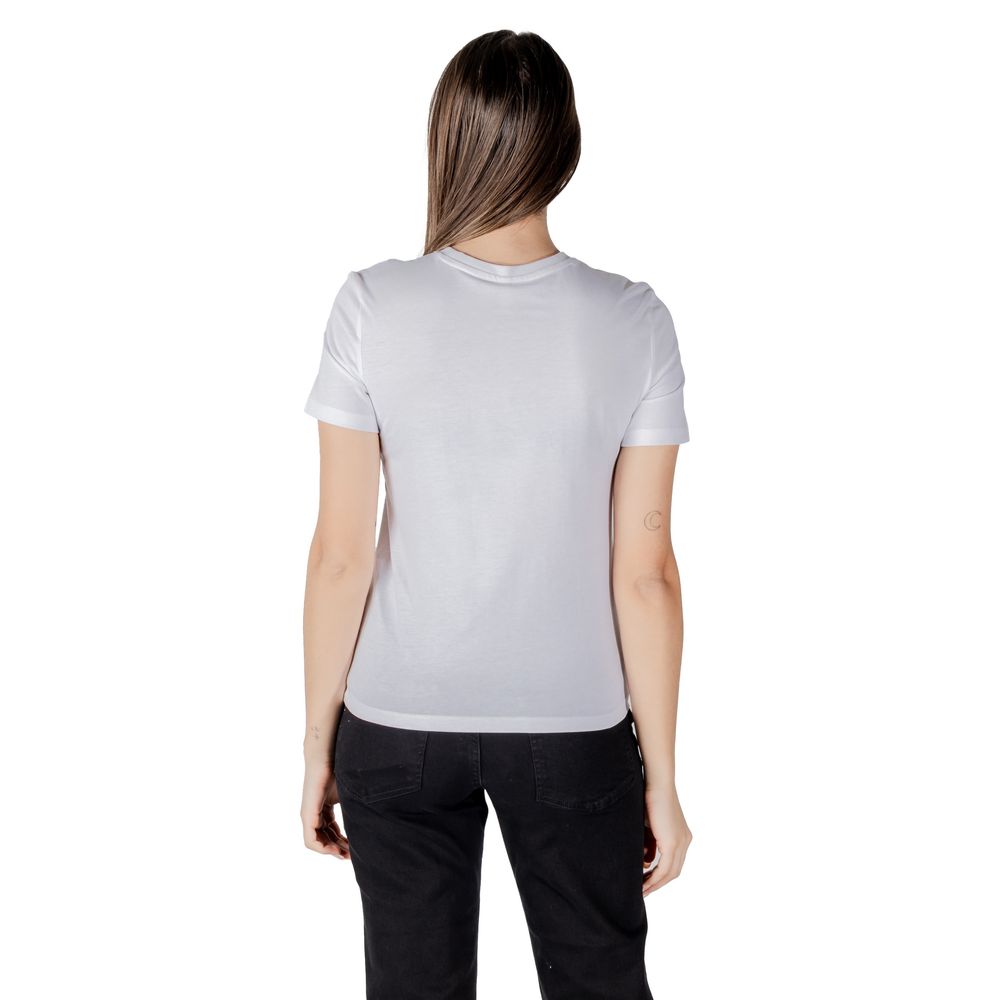 Vit t-shirt i ekologisk bomull