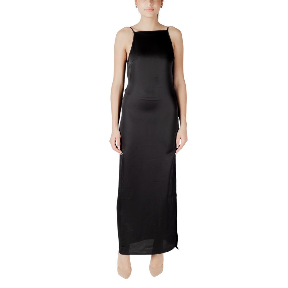 Only Black Recycled Polyester Long Dress