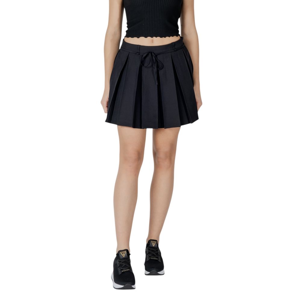 Svart resirkulert polyester mini