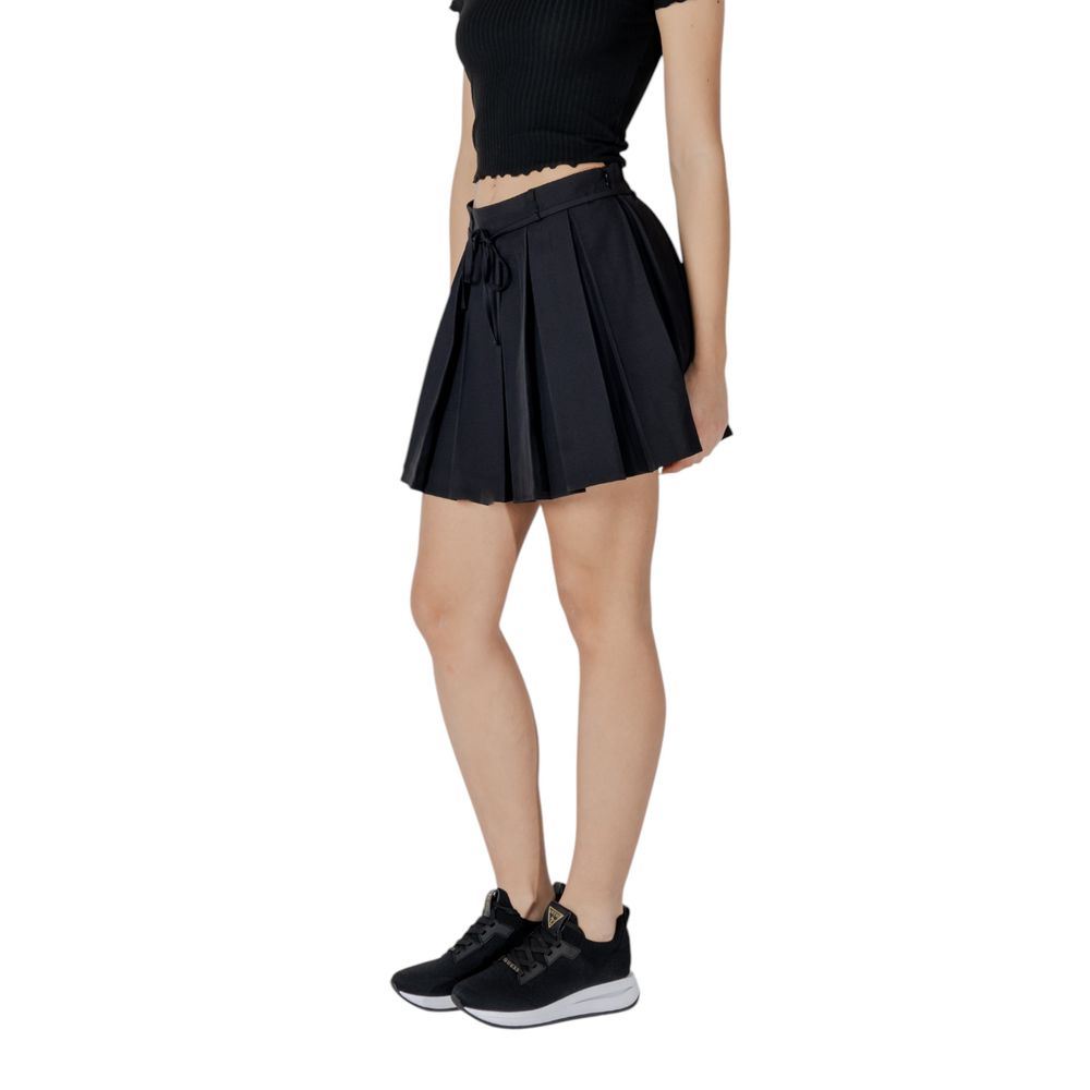 Svart resirkulert polyester mini