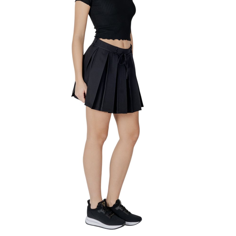 Svart resirkulert polyester mini