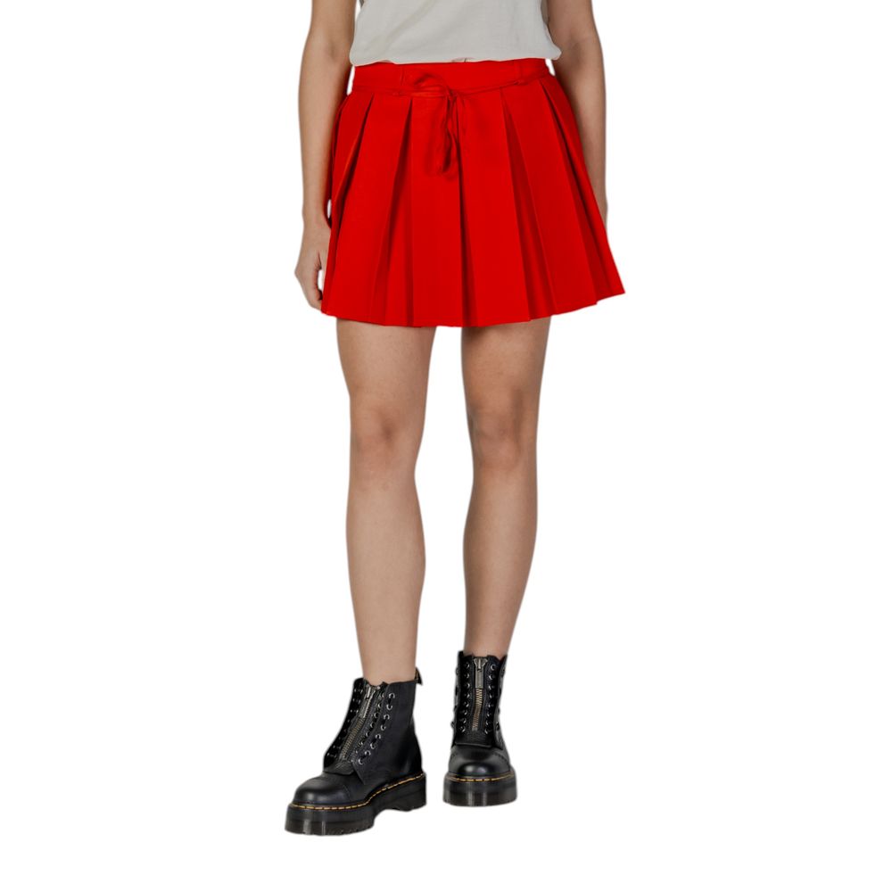 Röd återvunnen polyester mini