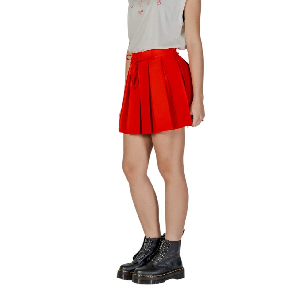 Röd återvunnen polyester mini