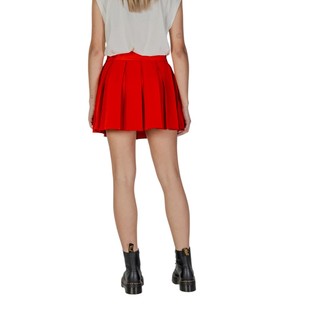 Röd återvunnen polyester mini