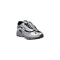 New Balance Silver Synthetic Athletic Sneakers