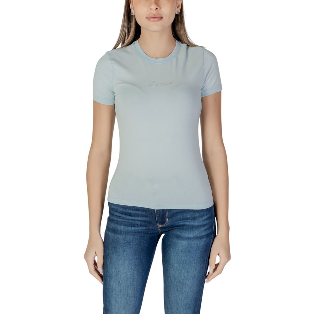 Blue Cotton T-Shirt