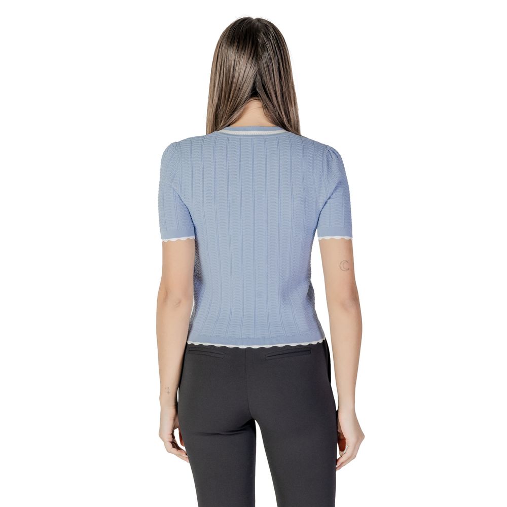 Blue Recycled Polyester Sweater