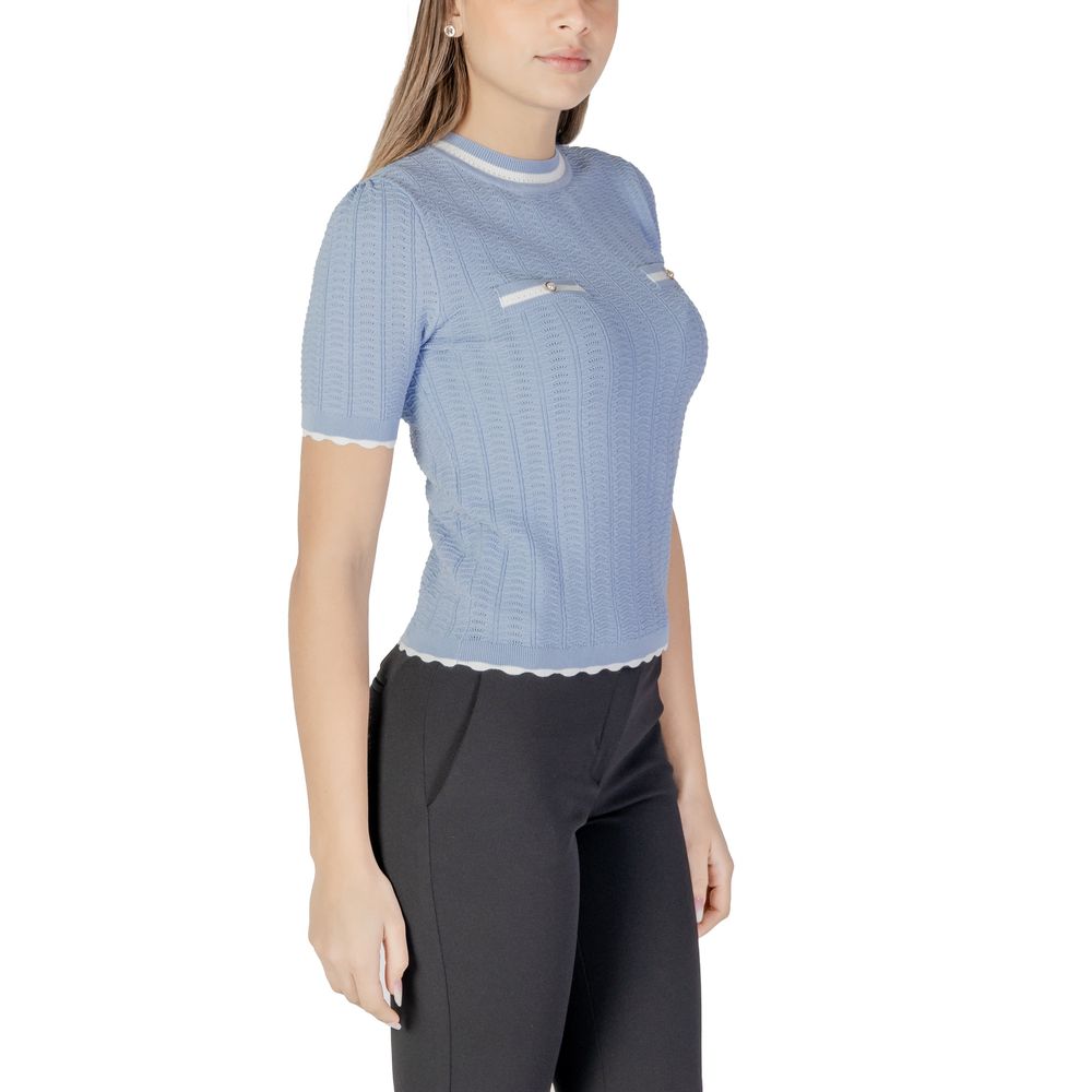 Blue Recycled Polyester Sweater