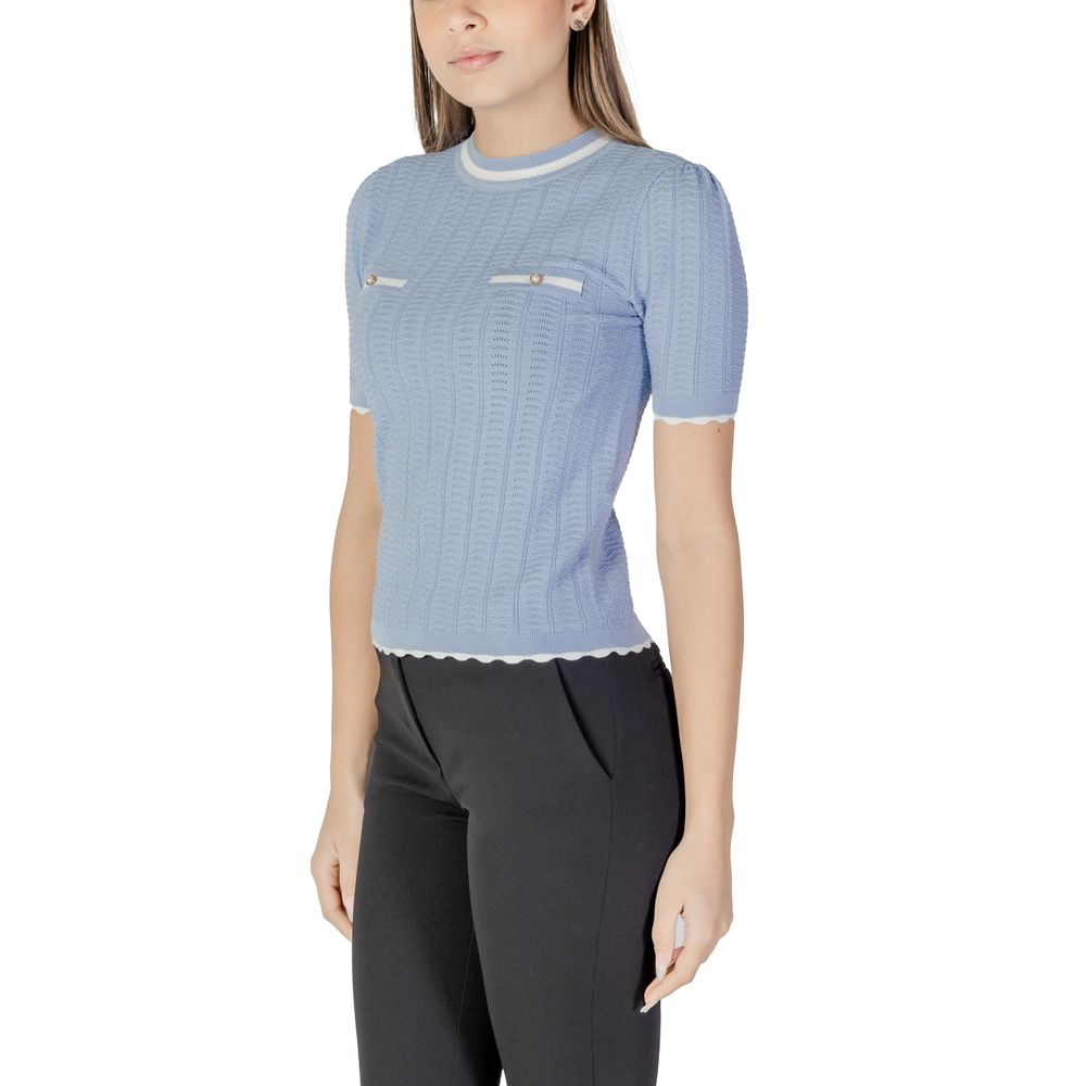 Blue Recycled Polyester Sweater