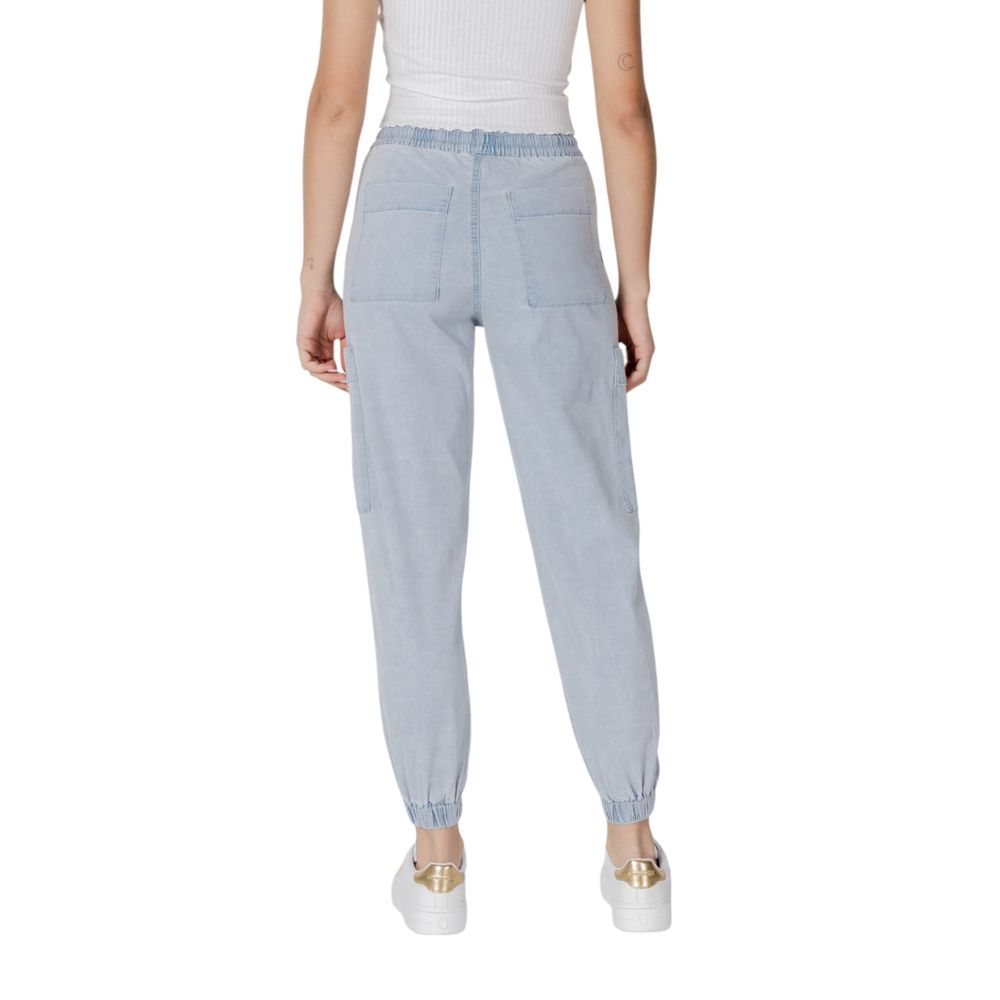 Light Blue Cotton Boyfriend Jean