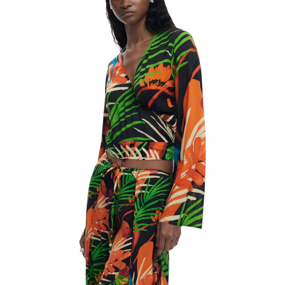 Black Viscose Top
