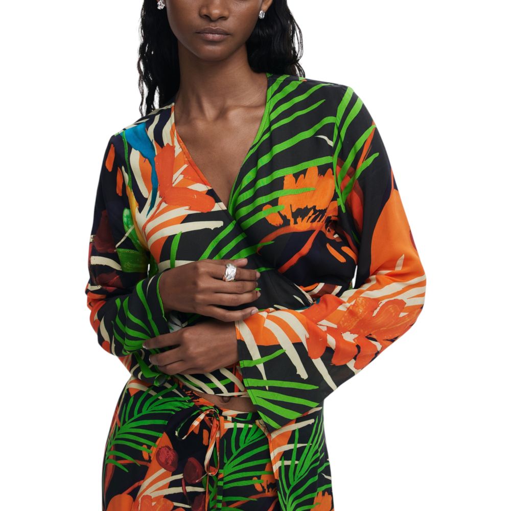 Black Viscose Top