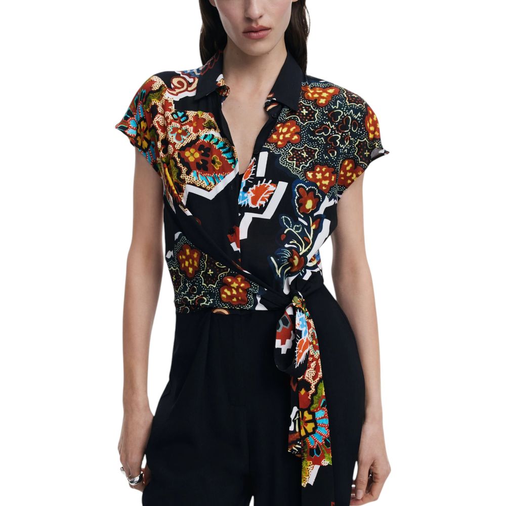 Black Viscose Jumpsuit