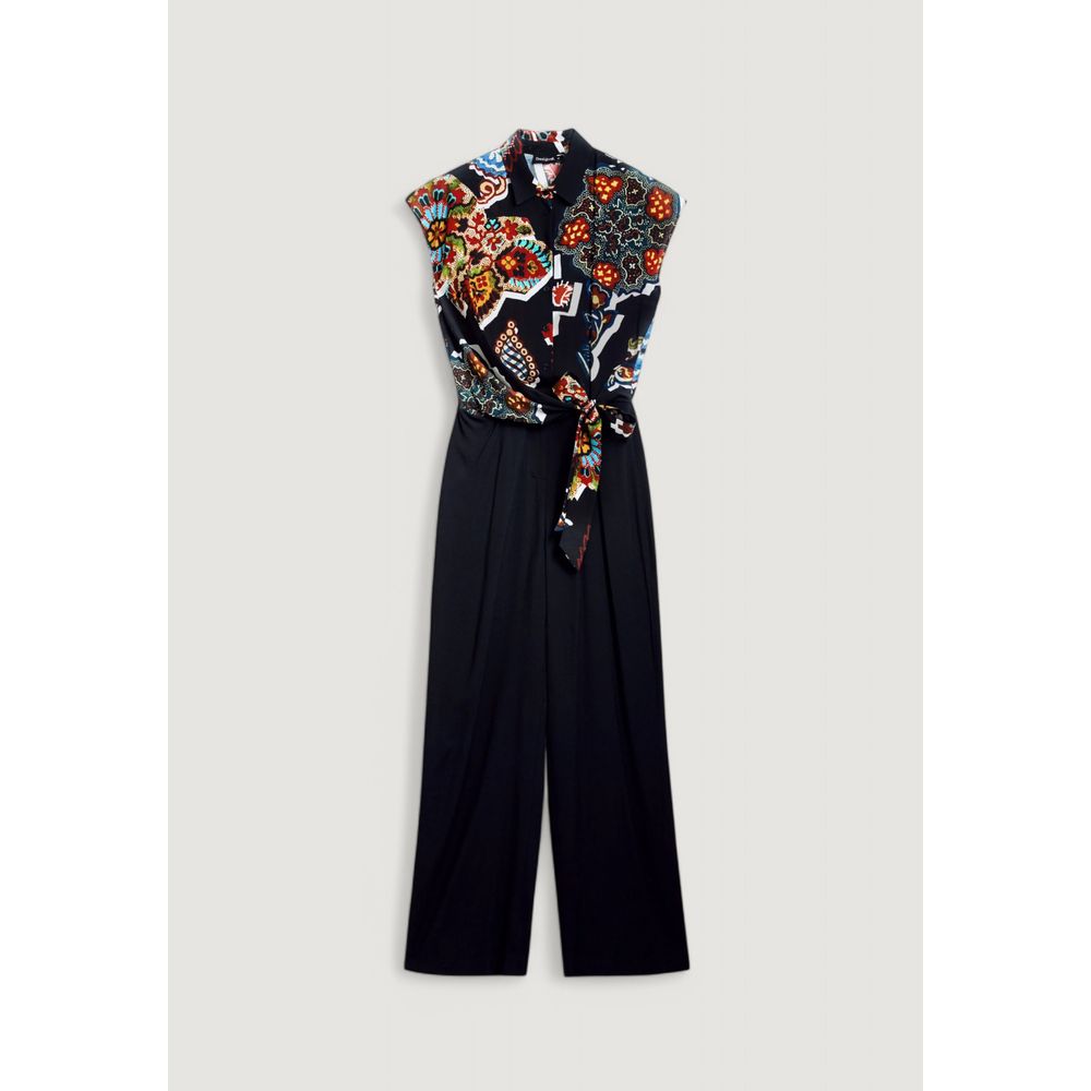Black Viscose Jumpsuit