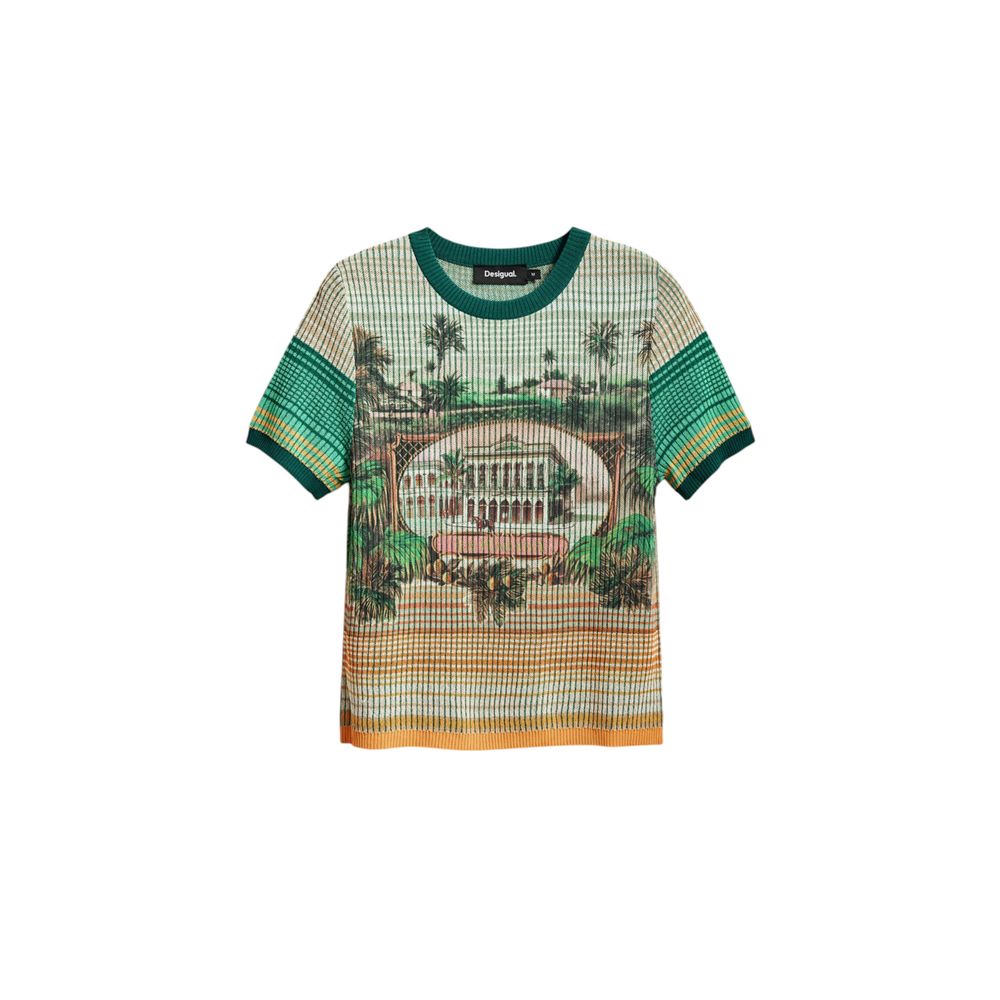 Grön viskos t-shirt
