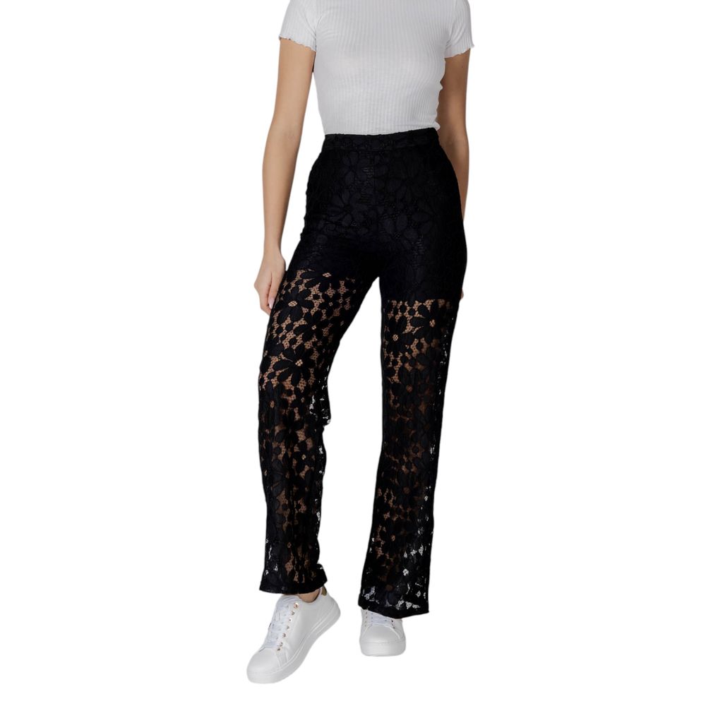 Black Polyester Pant