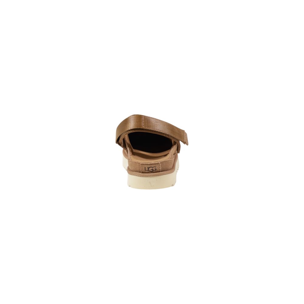 Beige återvunnen polyesterplattform