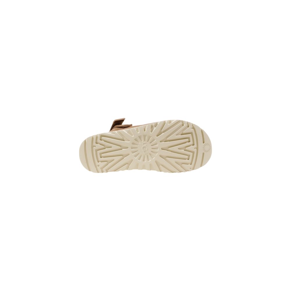 Beige återvunnen polyesterplattform