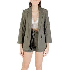 Only Green Viscose Blazer