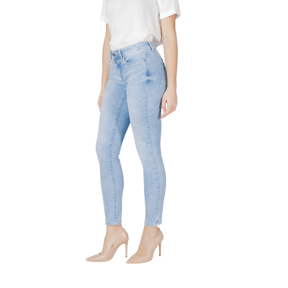Light Blue Cotton Slim Fit Jean