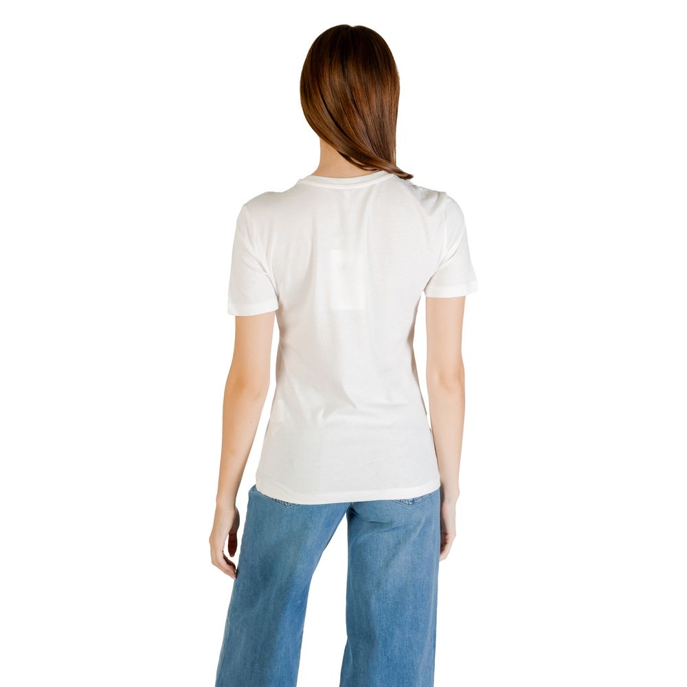 Vit t-shirt i ekologisk bomull