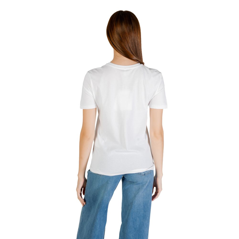 Vit t-shirt i ekologisk bomull