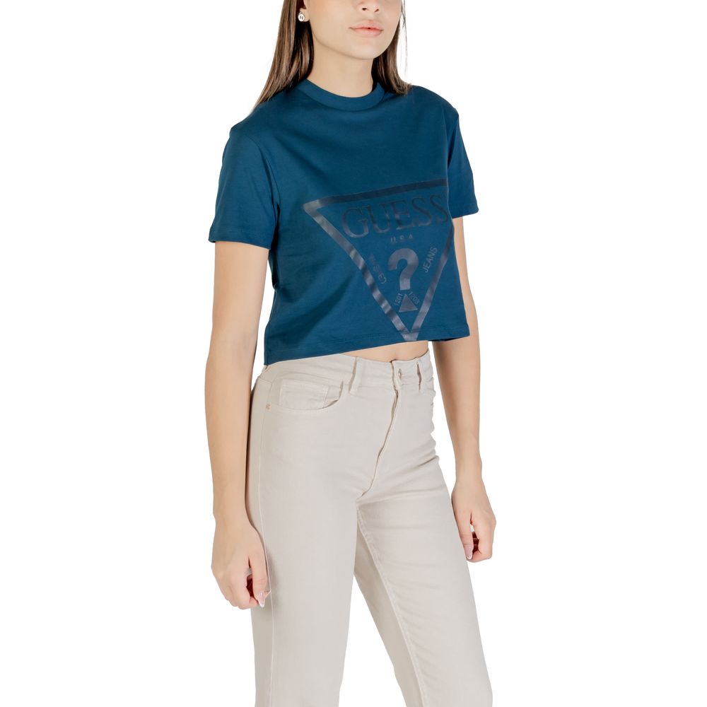 Svart bomulls-T-shirt