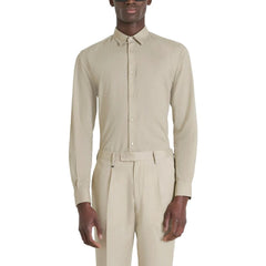 Antony Morato Beige Cotton Shirt
