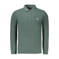 Timberland Green Cotton Men Polo Shirt