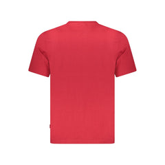 Pepe Jeans Red Cotton Men T-Shirt