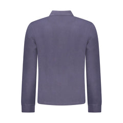 Napapijri Blue Cotton Men Polo Shirt