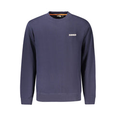 Napapijri Blue Cotton Men Sweater
