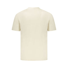 Napapijri Beige Cotton Men T-Shirt
