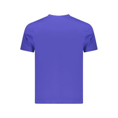 Napapijri Blue Cotton Men T-Shirt