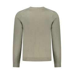Napapijri Green Wool Men Sweater
