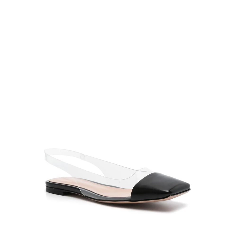 Plexi Slingback Flats