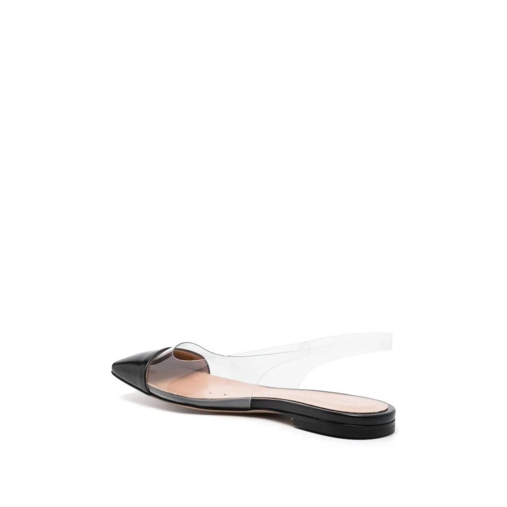 Plexi Slingback Flats